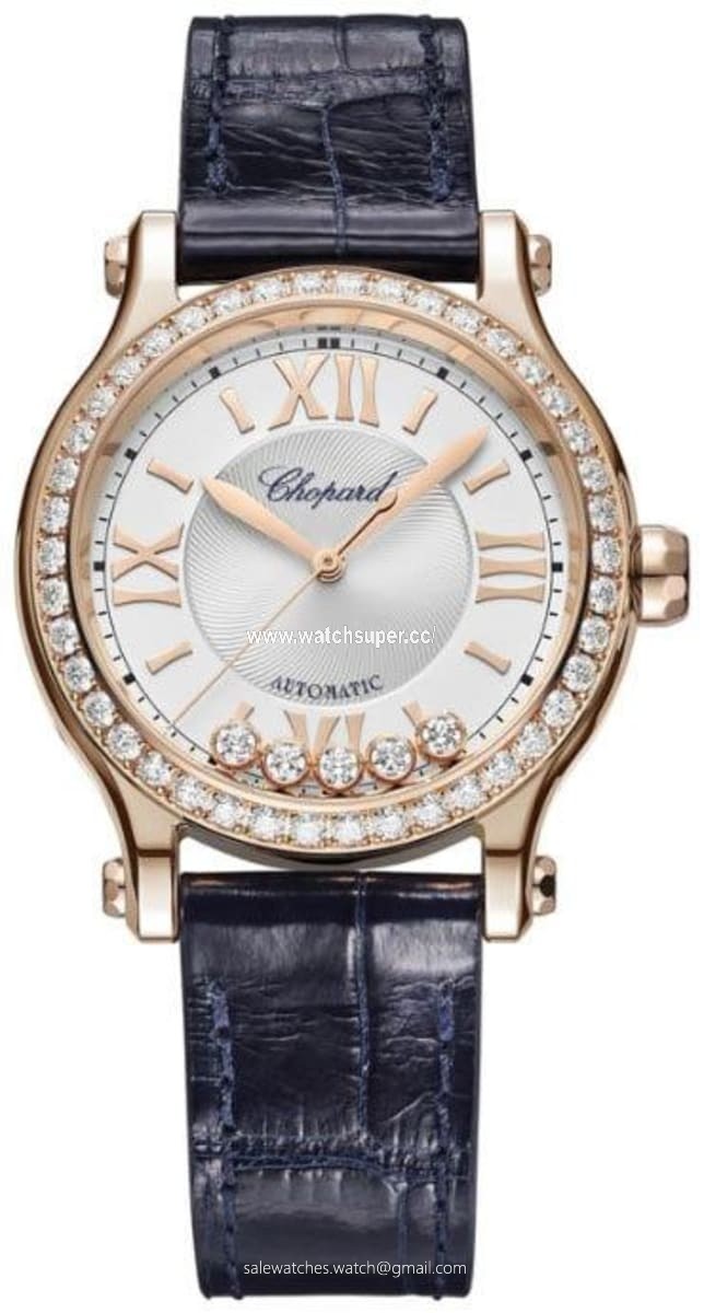 Chopard Happy Sport Automatic 33mm 275378-5003 Rose Gold Watch