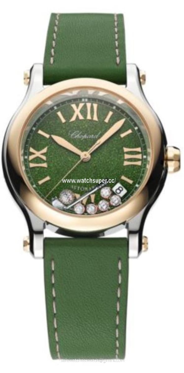 Chopard Happy Sport Medium Automatic 36mm 278559-6022 Rose Gold & Stainless Steel Watch