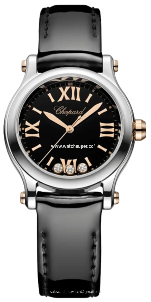 Chopard Happy Sport 30mm 278590-6015 Rose Gold & Stainless Steel Watch