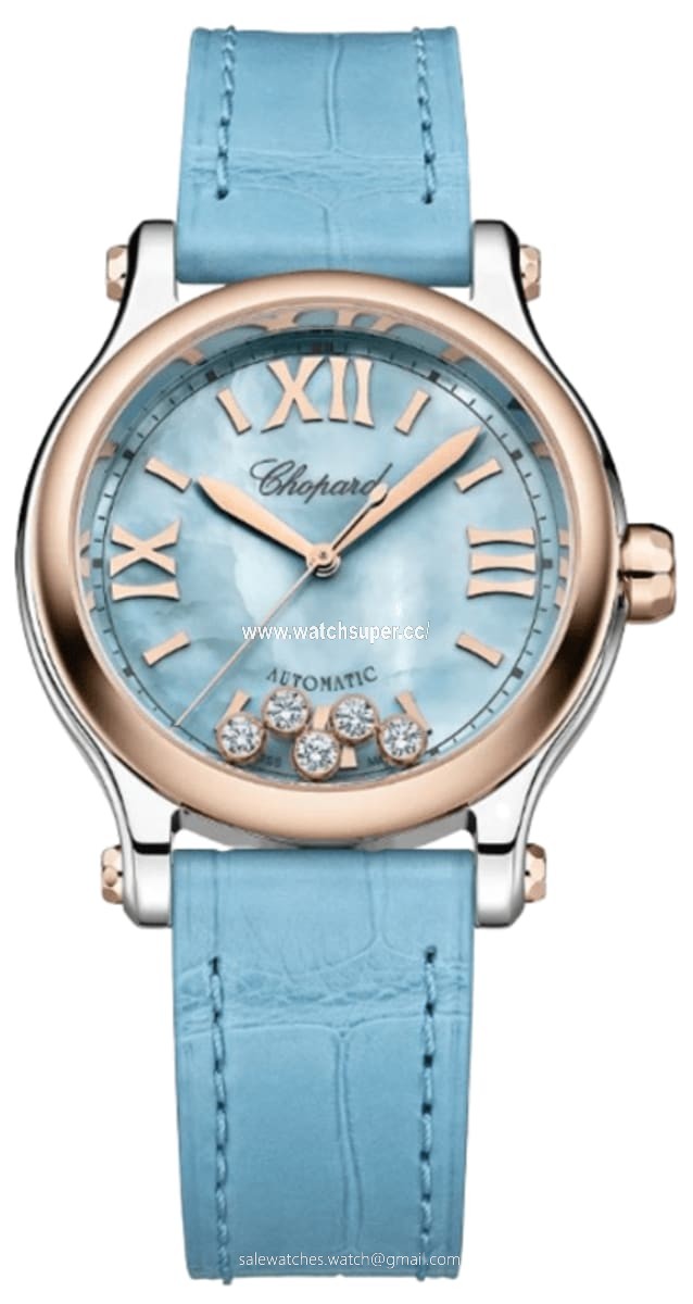 Chopard Happy Sport Automatic 33mm 278608-6013 Rose Gold & Stainless Steel Watch