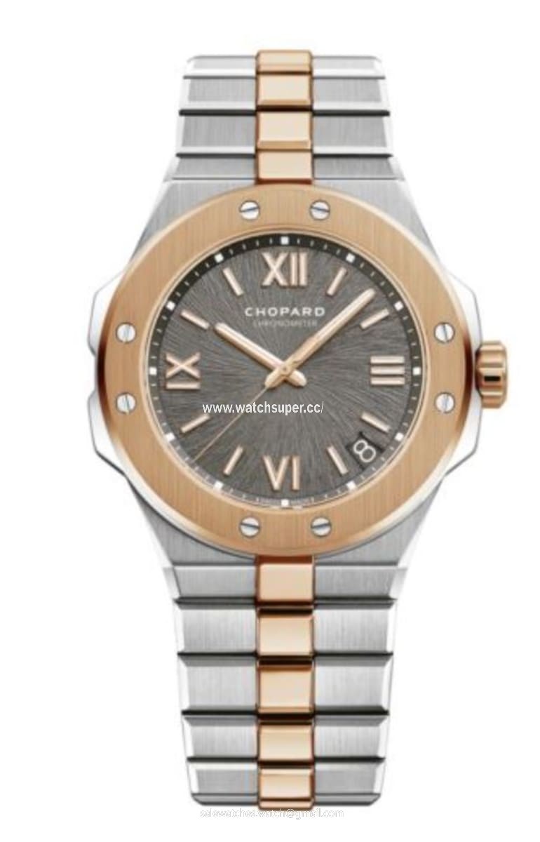 Chopard Alpine Eagle Large 298600-6001 Rose Gold & Stainless Steel Watch