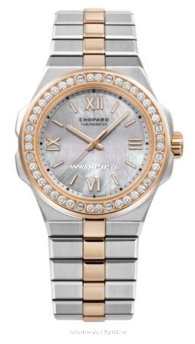 Chopard Alpine Eagle  298601-6002 Rose Gold & Stainless Steel Watch