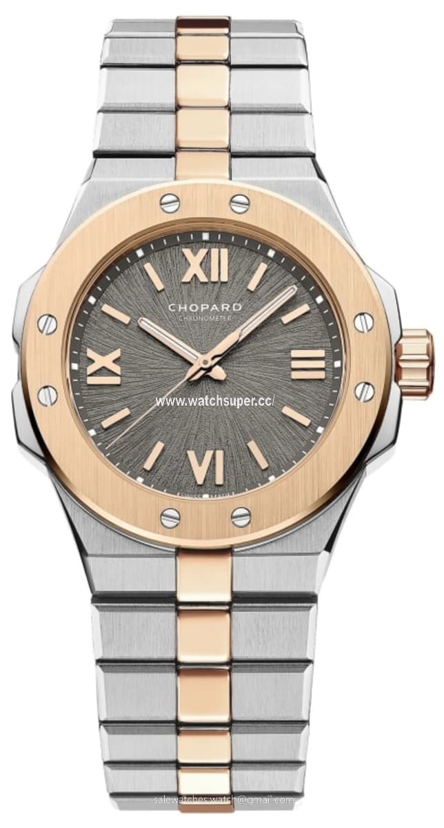 Chopard Alpine Eagle 33 298617-6001 Rose Gold & Stainless Steel Watch