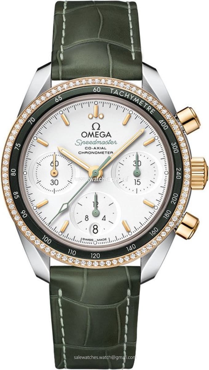 Omega Speedmaster Co-Axial Chronograph 38mm 324.28.38.50.02.001 Yellow Gold & Stainless Steel Watch