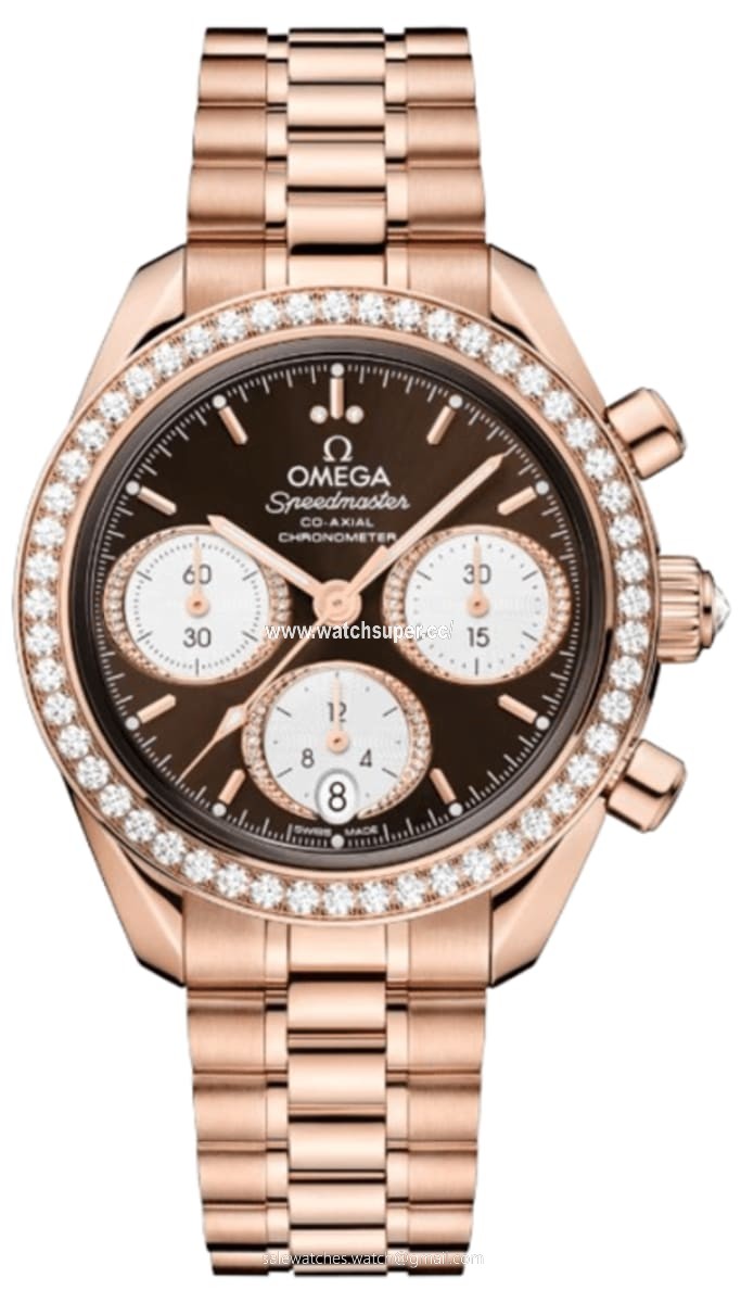 Omega Speedmaster Co-Axial Chronograph 38mm 324.55.38.50.63.001 Rose Gold Watch