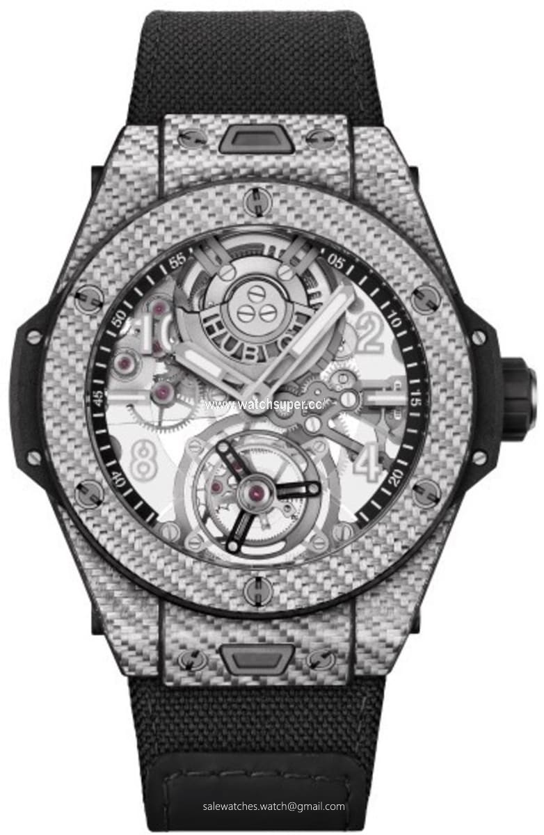Hublot Big Bang Tourbillon Automatic 419.YS.0170.NR Carbon Fiber Watch