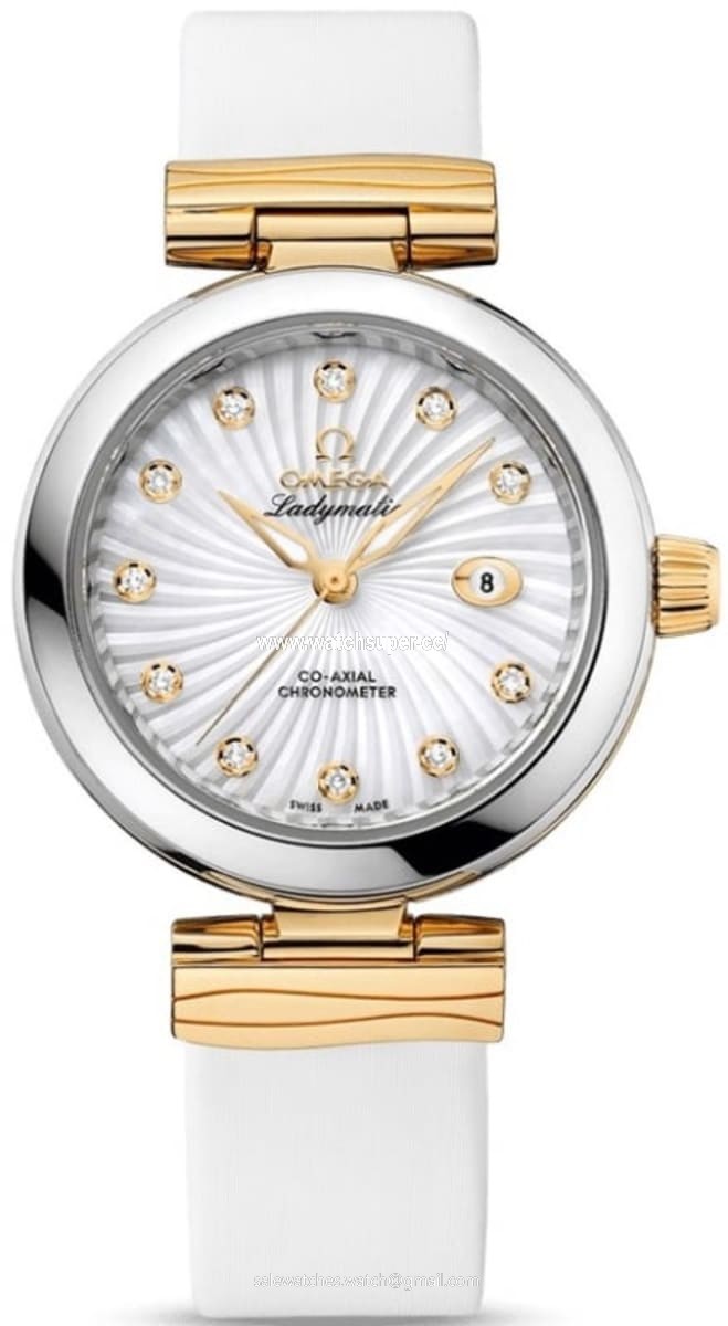 Omega De Ville Ladymatic 425.22.34.20.55.002 Gold & Stainless Steel Watch