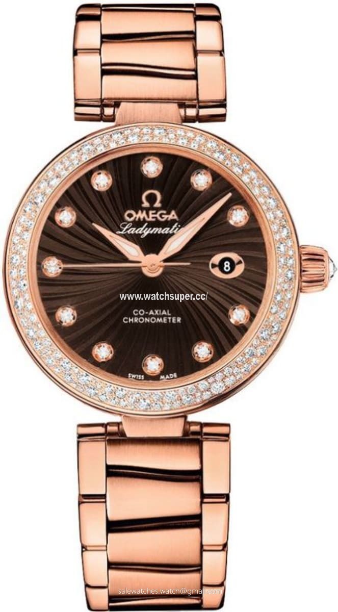 Omega De Ville Ladymatic 425.65.34.20.63.001 Rose Gold