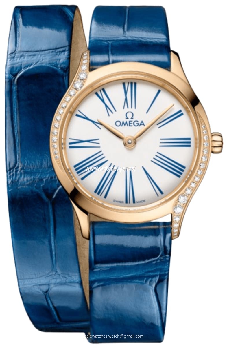 Omega De Ville Tresor 428.58.26.60.04.002 Yellow Gold Watch