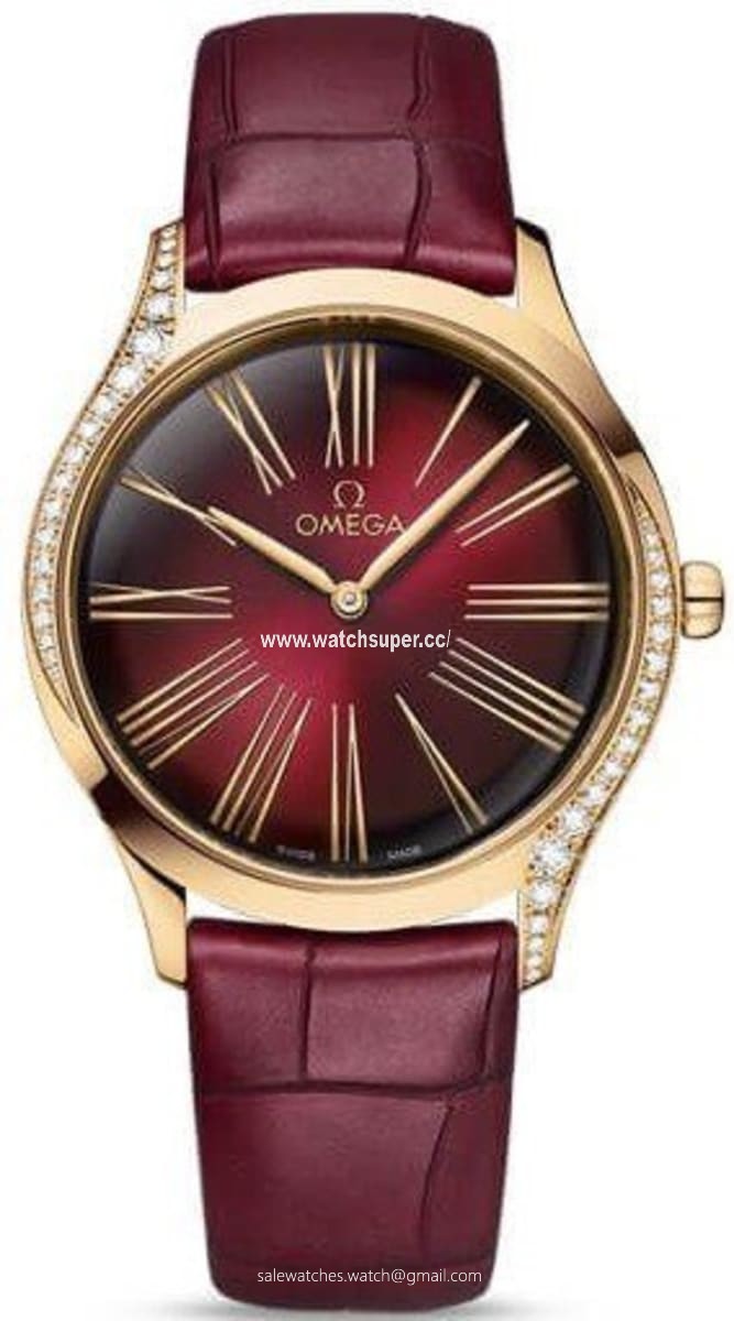 Omega De Ville Tresor 428.58.36.60.11.001 Rose Gold Watch
