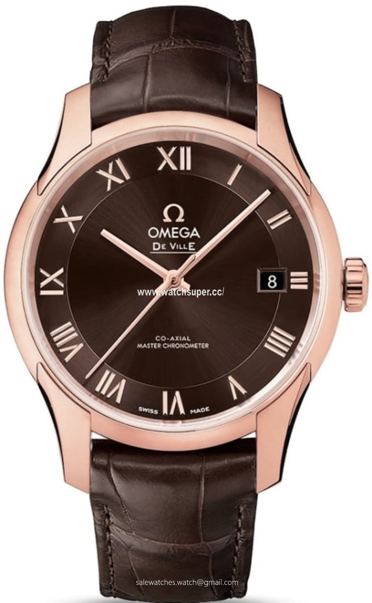 Omega De Ville Hour Vision 433.53.41.21.13.001 Rose Gold Watch