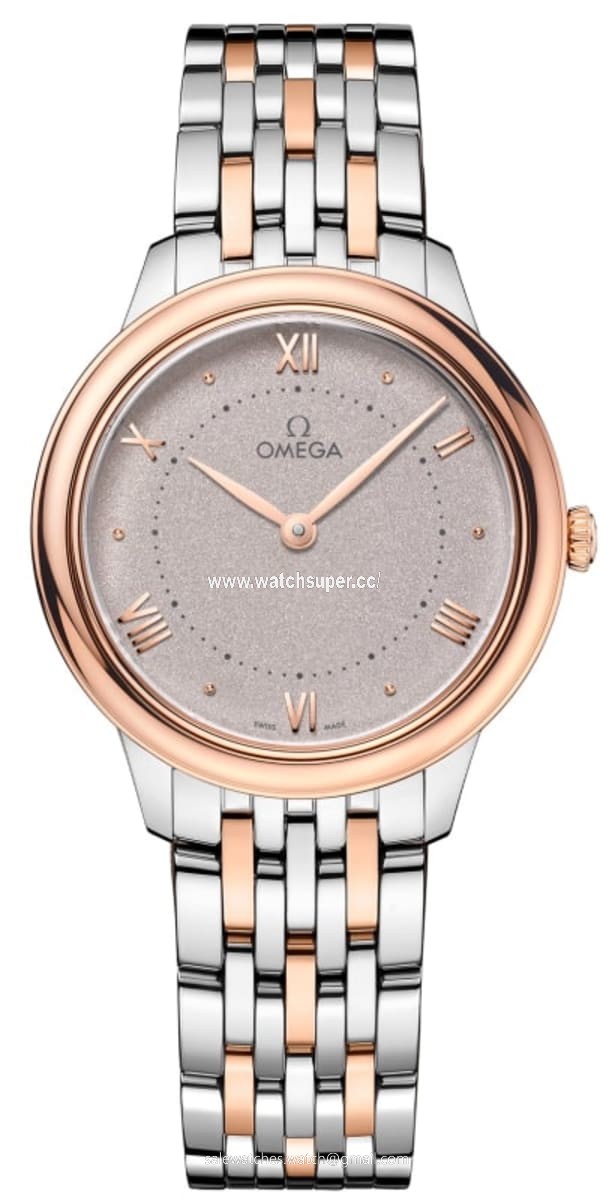 Omega De Ville Prestige Quartz 30mm 434.20.30.60.02.001 Rose Gold & Stainless Steel Watch