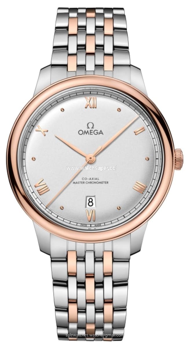 Omega De Ville Prestige Co-Axial Master Chronometer 40mm 434.20.40.20.02.001 Rose Gold & Stainless Steel Watch