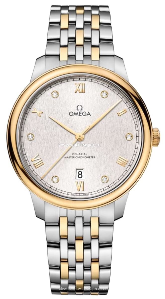Omega De Ville Prestige Co-Axial Master Chronometer 40mm 434.20.40.20.52.001 Yellow Gold & Stainless Steel Watch
