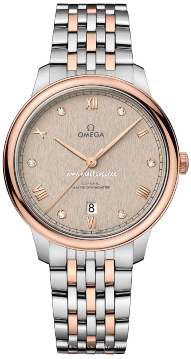 Omega De Ville Prestige Co-Axial Master Chronometer 40mm 434.20.40.20.59.001 Rose Gold & Stainless Steel Watch
