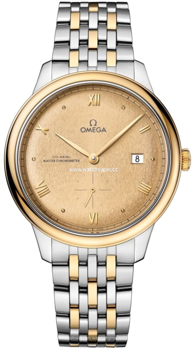 Omega De Ville Prestige Co-Axial Master Chronometer Small Seconds 41mm 434.20.41.20.08.001 Yellow Gold & Stainless Steel Watch