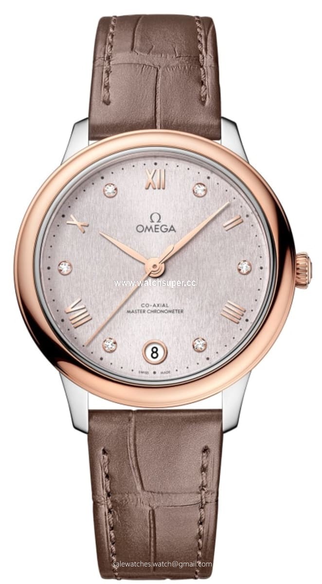 Omega De Ville Prestige Co-Axial Master Chronometer 34mm 434.23.34.20.52.003 Rose Gold & Stainless Steel Watch