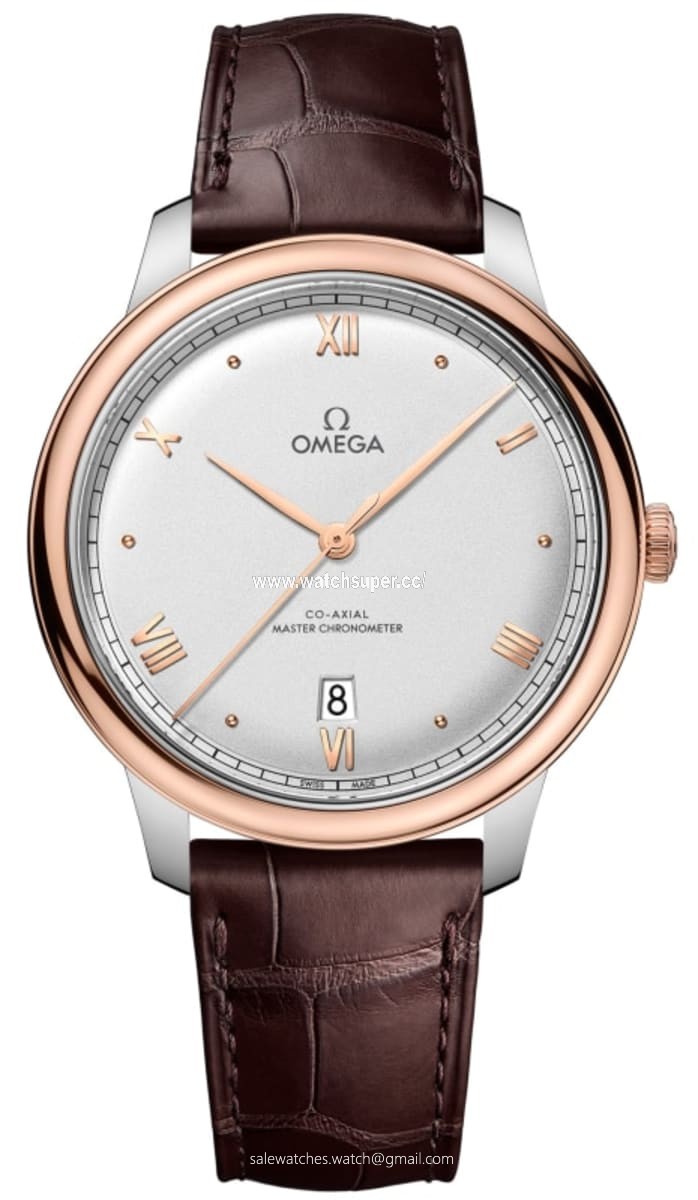 Omega De Ville Prestige Co-Axial Master Chronometer 40mm 434.23.40.20.02.001 Rose Gold & Stainless Steel Watch