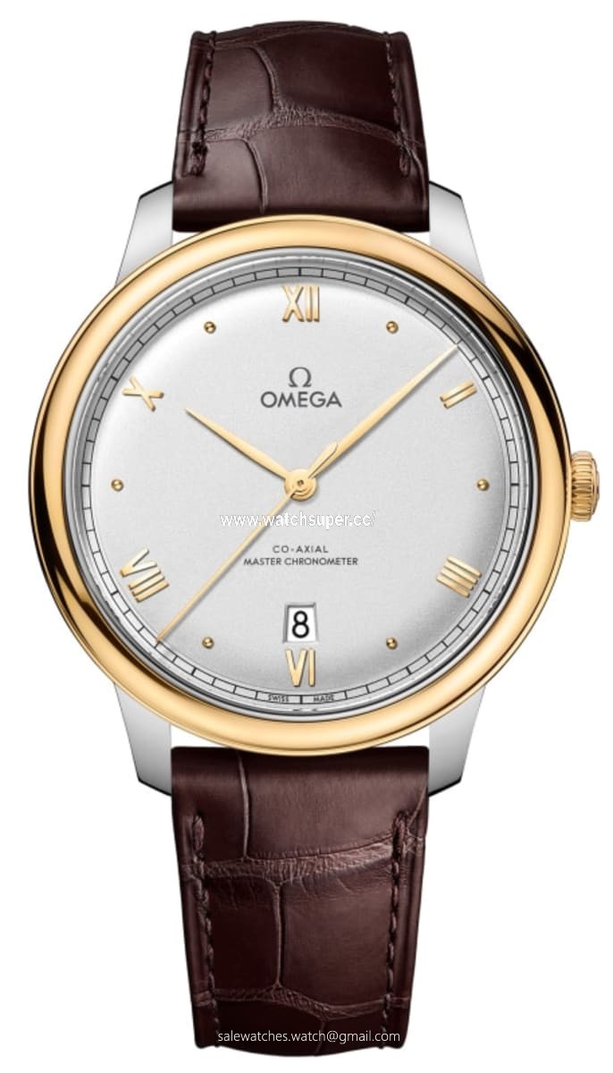 Omega De Ville Prestige Co-Axial Master Chronometer 40mm 434.23.40.20.02.002 Yellow Gold & Stainless Steel Watch