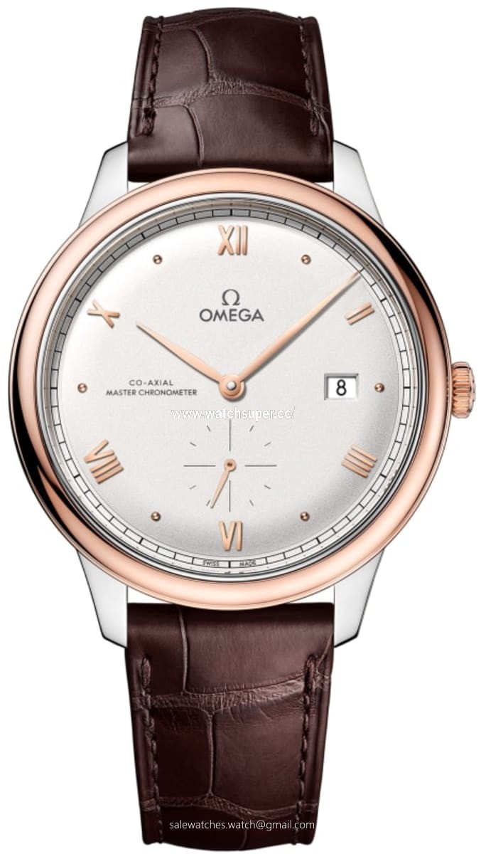 Omega De Ville Prestige Co-Axial Master Chronometer Small Seconds 41mm 434.23.41.20.02.001 Rose Gold & Stainless Steel Watch