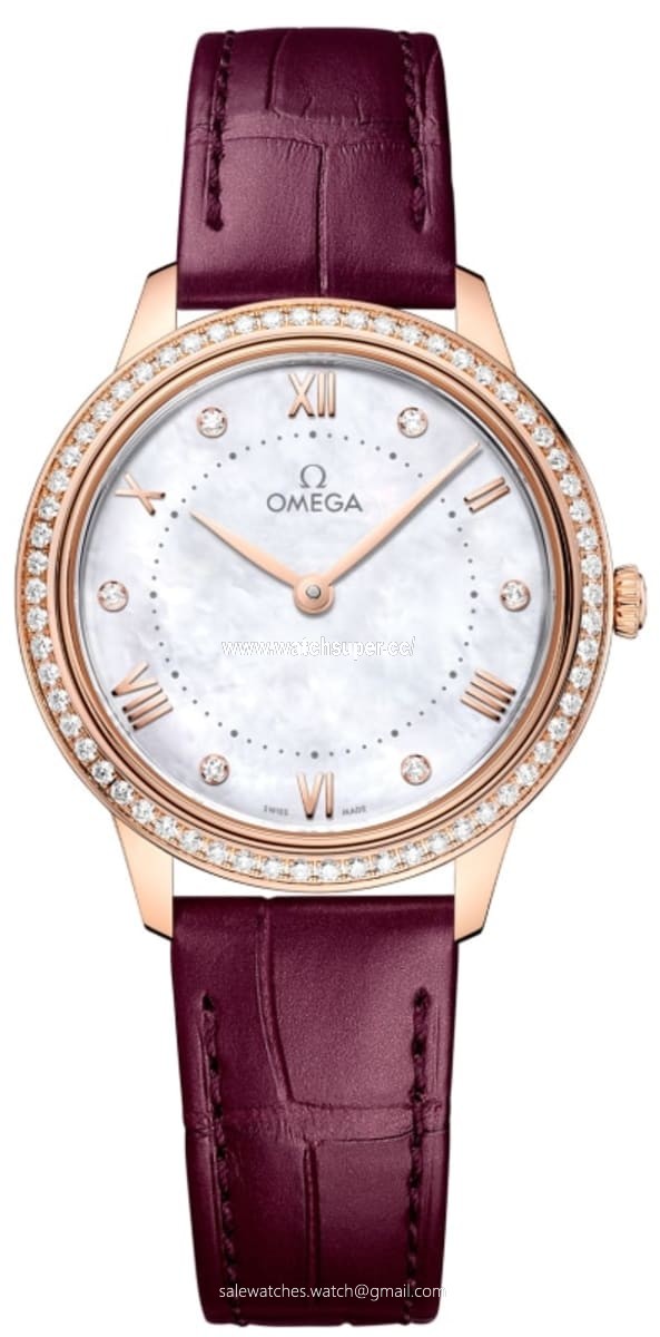 Omega De Ville Prestige Quartz 30mm 434.58.30.60.55.001 Rose Gold Watch