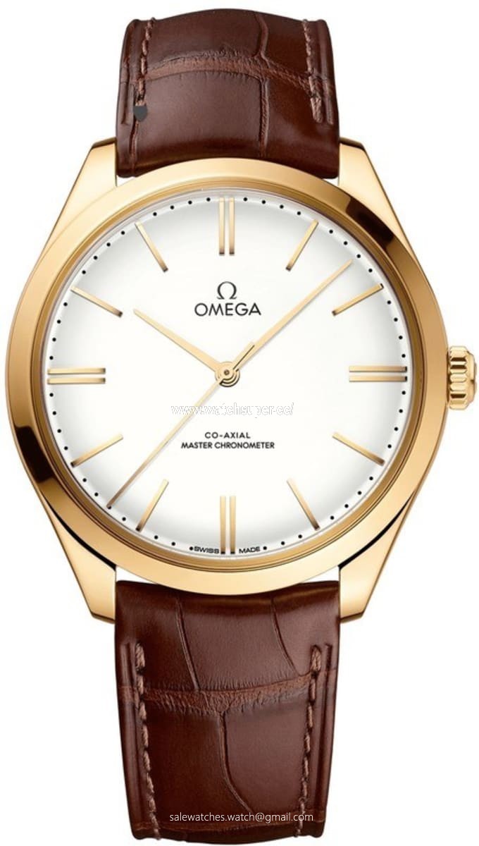 Omega De Ville Chronometer 435.53.40.21.09.001 Yellow Gold Watch