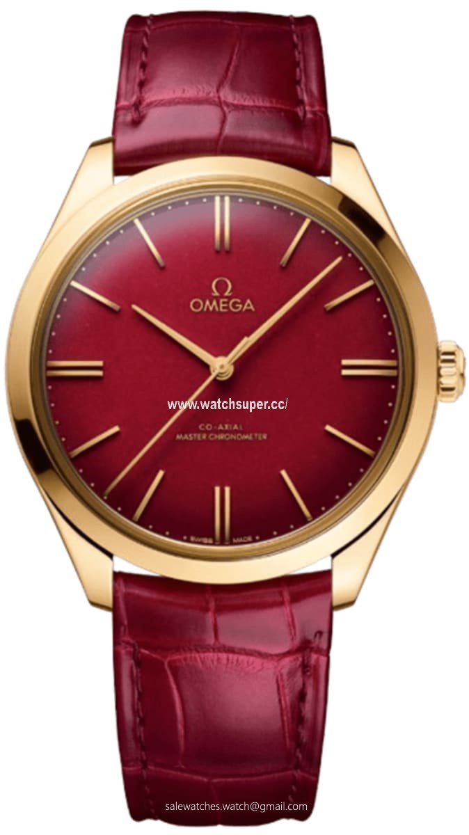 Omega De Ville Tresor 435.53.40.21.11.001 Yellow Gold Watch