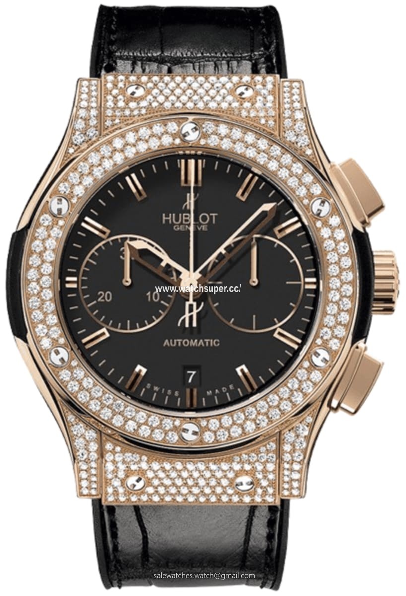 Hublot Classic Fusion Chronograph 521.OX.1180.LR.1704 Rose Gold Watch