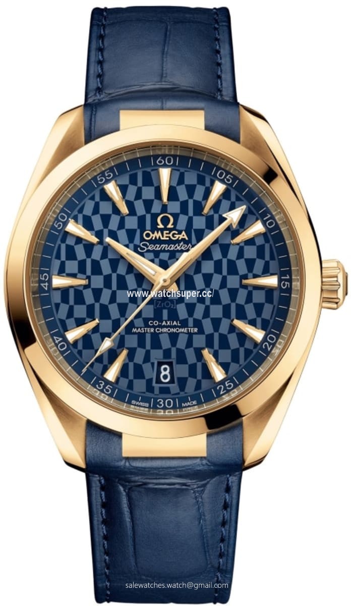 Omega Seamaster Aqua Terra 150m Master Co-Axial 522.53.41.21.03.001 Yellow Gold Watch