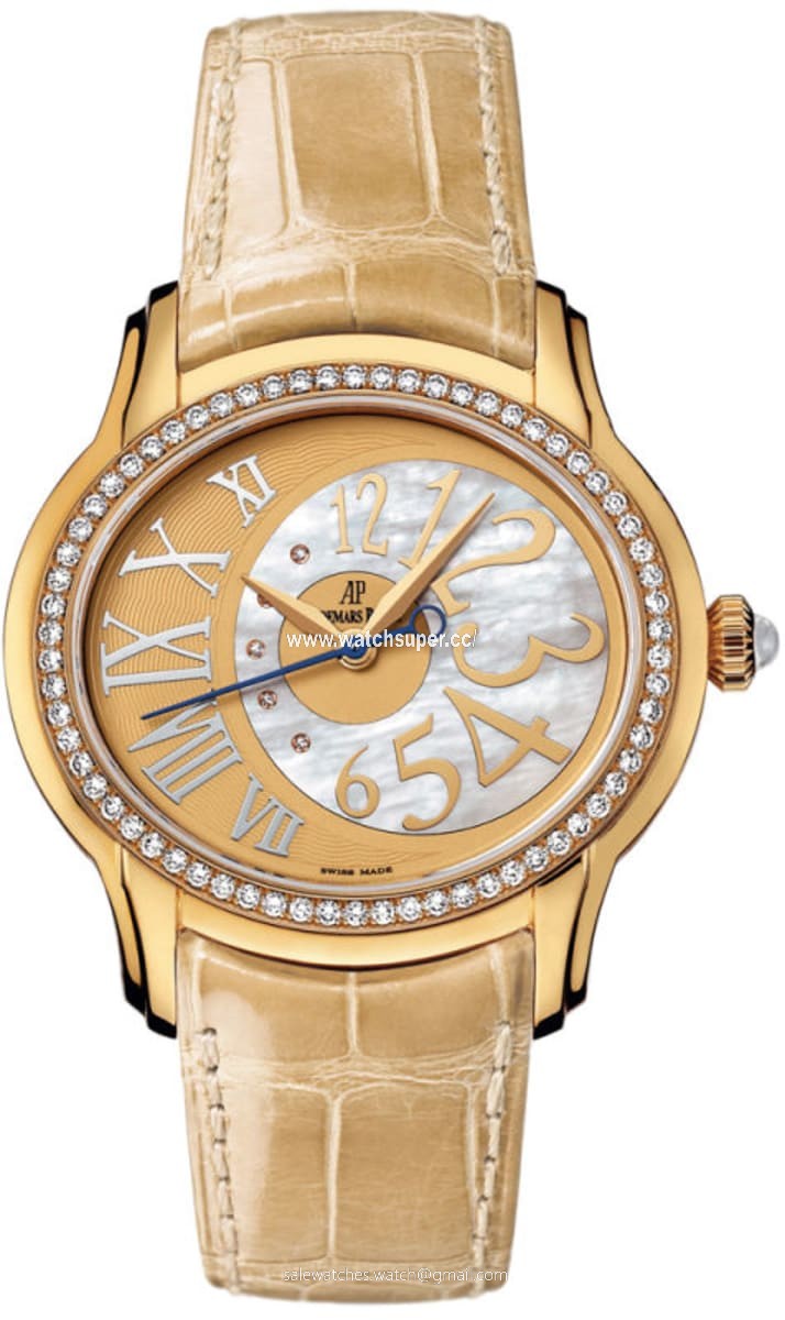 Audemars Piguet Millenary Automatic 77301BA.ZZ.D097CR.01 Gold Watch