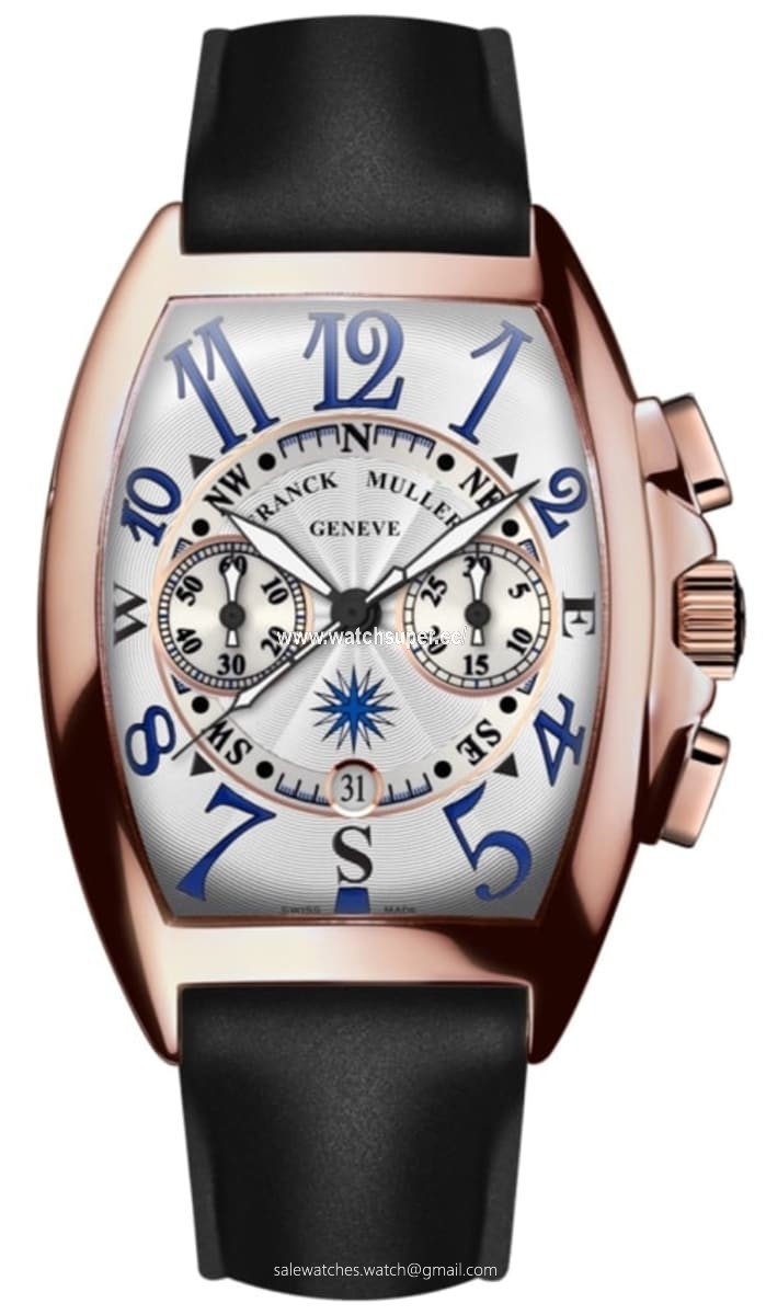 Franck Muller Mens Collection Mariner 8080 CC AT MAR 5N Rose Gold Watch