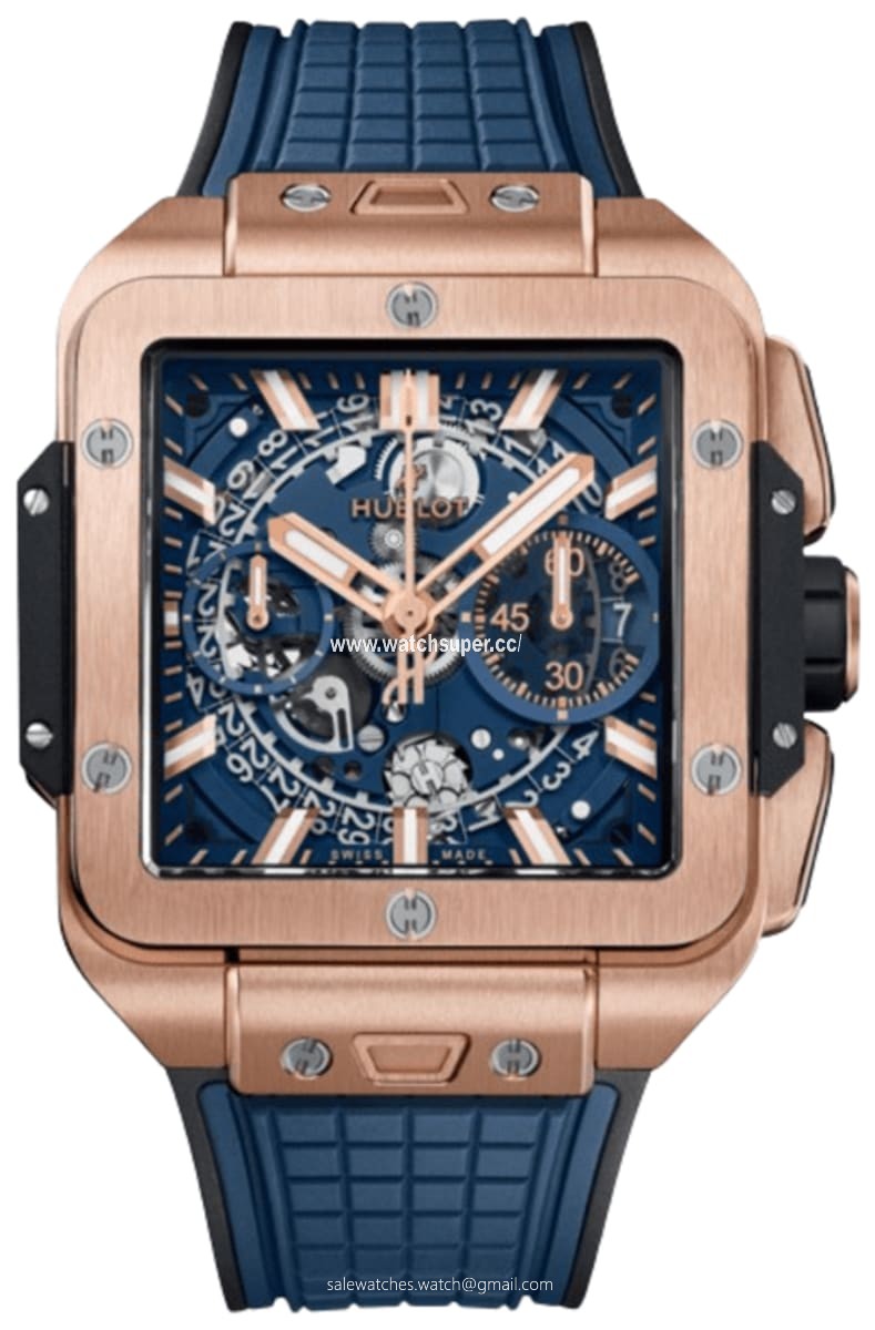 Hublot Square Bang Unico 821.OX.5180.RX Rose Gold Watch