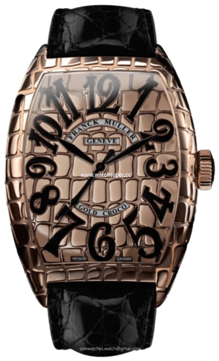 Franck Muller Cintree?Curvex  8880 SC GOLD CRO 5N Rose Gold Watch