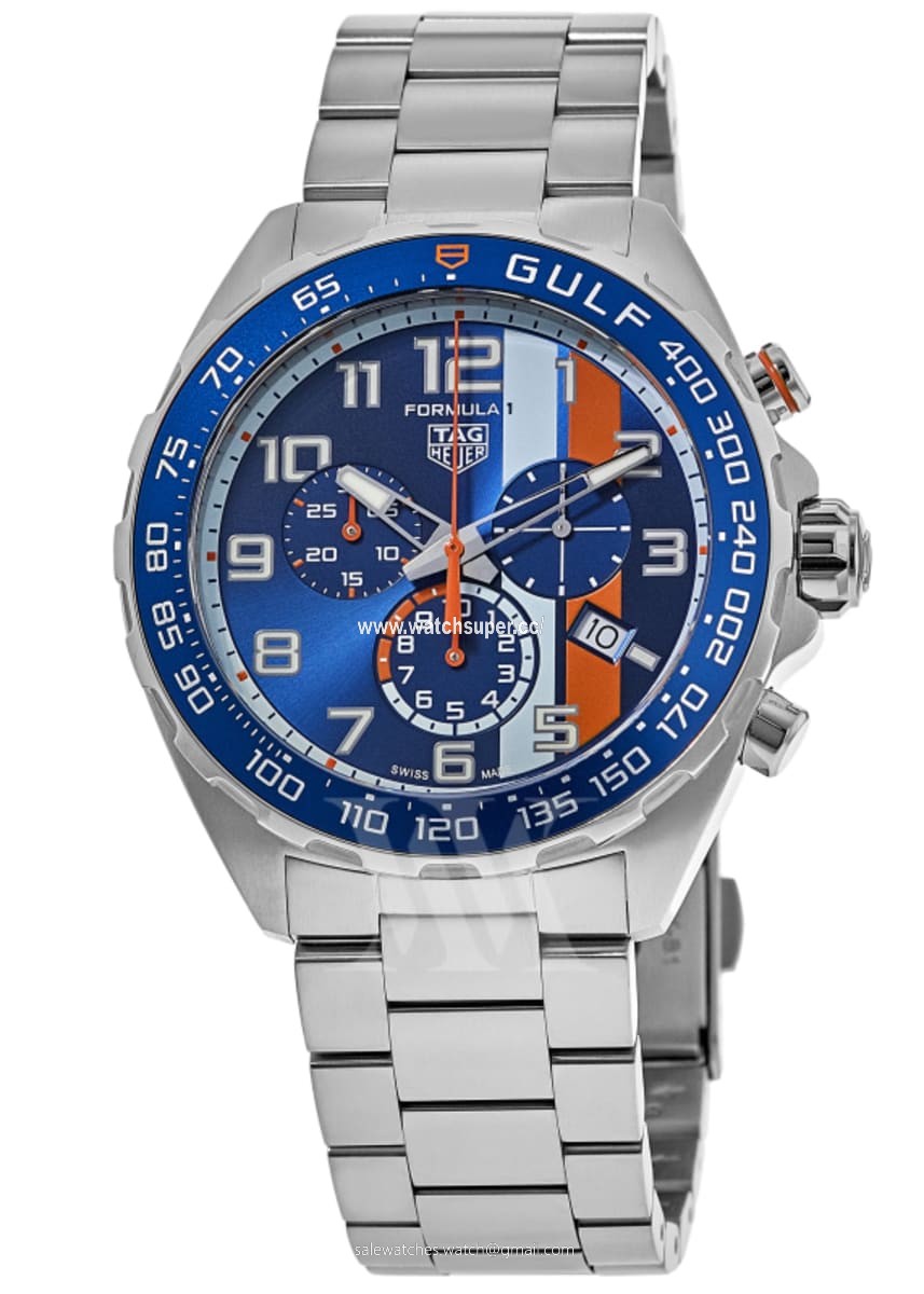 Tag Heuer Formula 1 X Gulf CAZ101AT.BA0842 Stainless Steel Watch