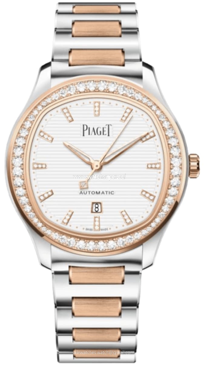 Piaget Polo Date G0A48026 Rose Gold & Stainless Steel Watch