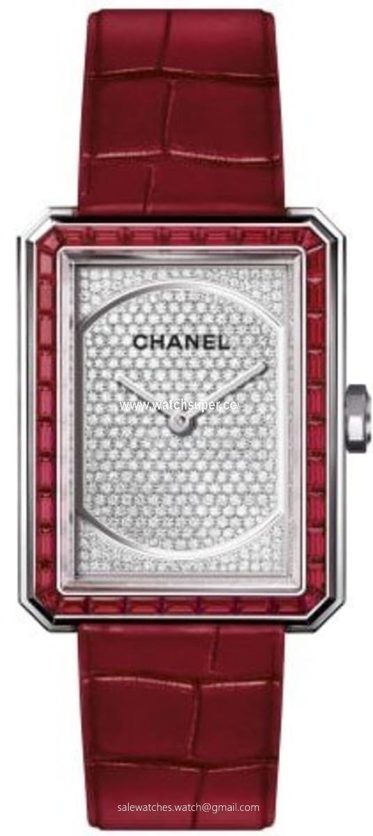 Chanel Boy-Friend  H5086 White Gold Watch
