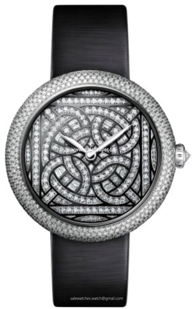 Chanel Mademoiselle Prive  H5430 White Gold Watch