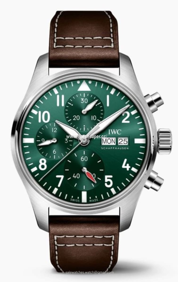 IWC Pilot's  IW388103 Stainless Steel Watch