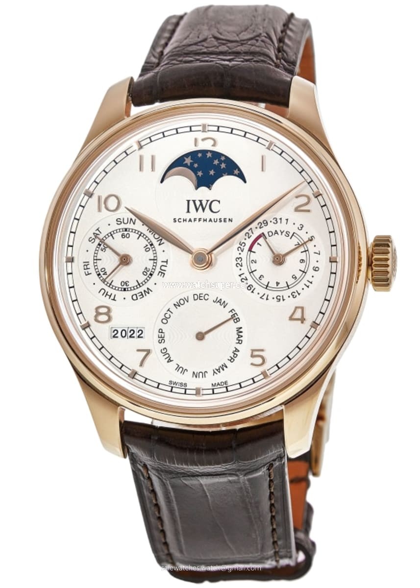 IWC Portugieser Perpetual Calendar IW503302 Rose Gold Watch