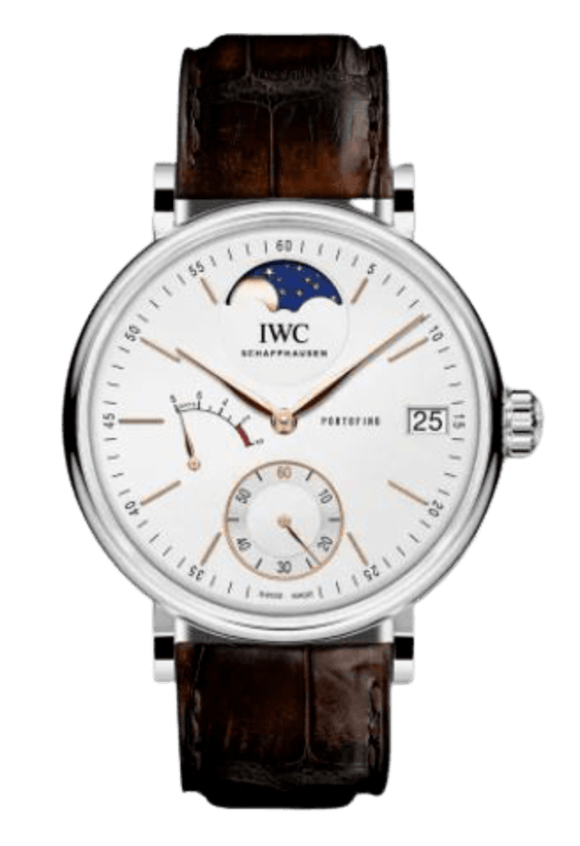 IWC Portofino Hand Wound Moon Phase IW516401 Stainless Steel Watch