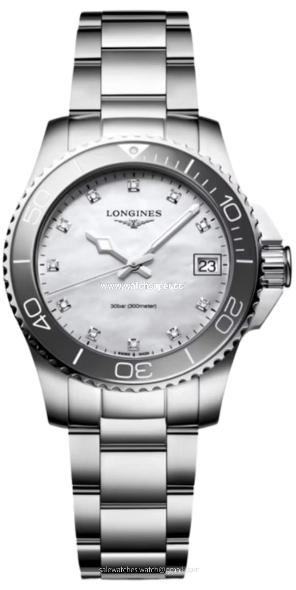 Longines HydroConquest Quartz L3.370.4.87.6 Stainless Steel Watch