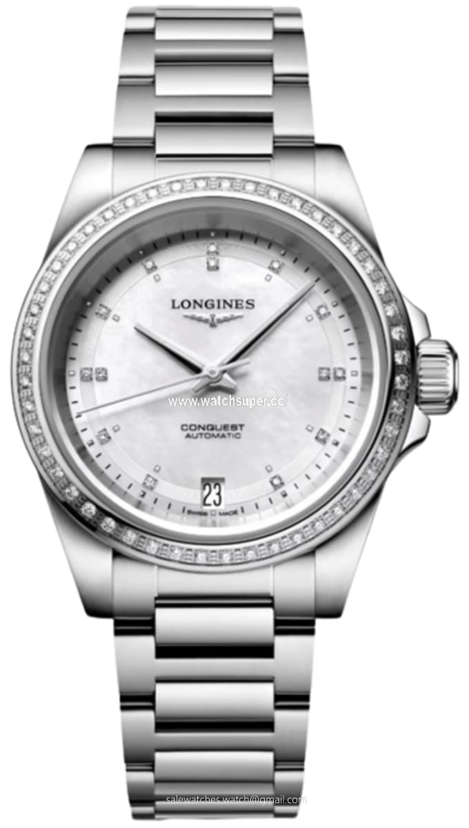 Longines Conquest Automatic L3.430.0.87.6 Stainless Steel Watch