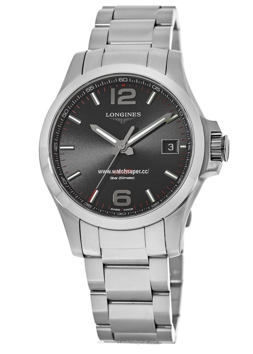 Longines Conquest V.H.P. 41mm L3.716.4.56.6 Stainless Steel Watch