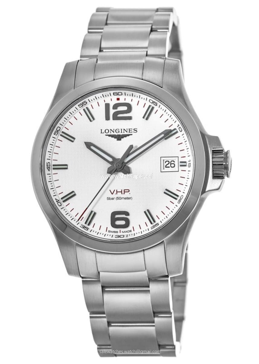 Longines Conquest V.H.P. L3.716.4.76.6 Stainless Steel Watch