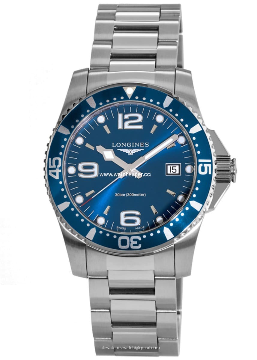 Longines HydroConquest Quartz L3.740.4.96.6 Stainless Steel Watch