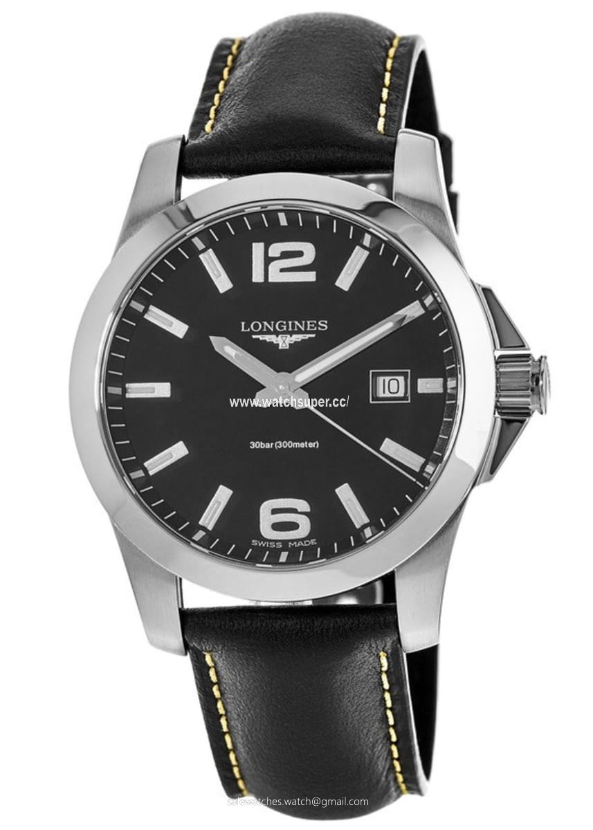 Longines Conquest Quartz L3.759.4.58.3 Stainless Steel Watch