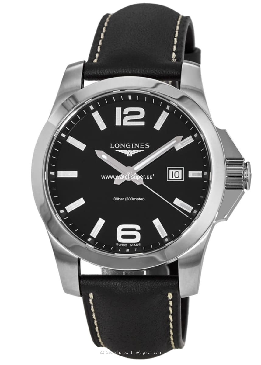 Longines Conquest Quartz L3.760.4.56.3 Stainless Steel Watch