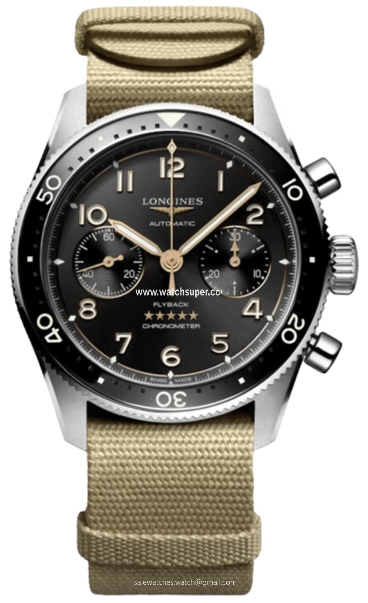 Longines Spirit Flyback L3.821.4.53.9 Stainless Steel Watch