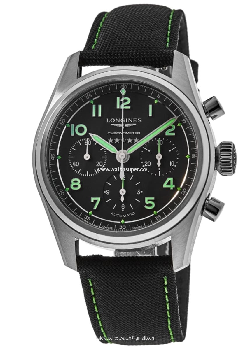 Longines Spirit Pioneer Edition L3.829.1.53.2 Titanium Watch