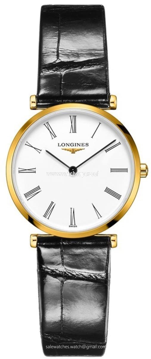 Longines La Grande Classique Quartz L4.512.2.11.B Yellow Gold Plated Watch